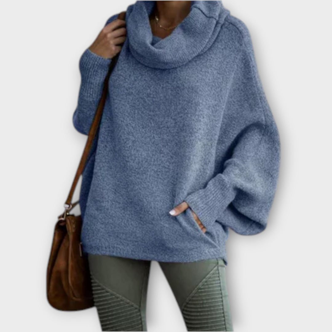 Ulrike - Suéter elegante de mujer estilo cuello alto 5