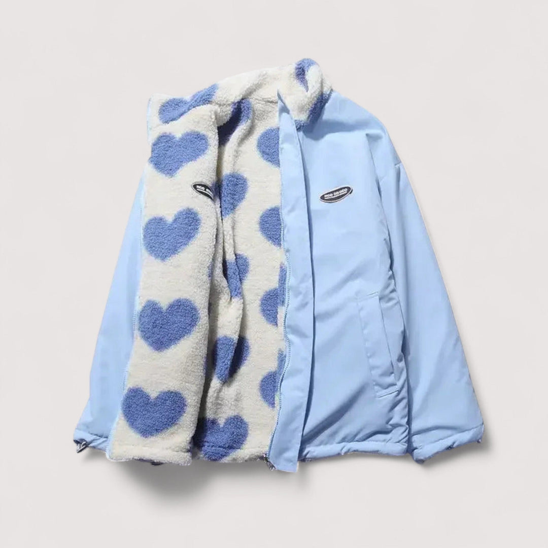 Asunción™ | Chaqueta Reversible con Corazones 7