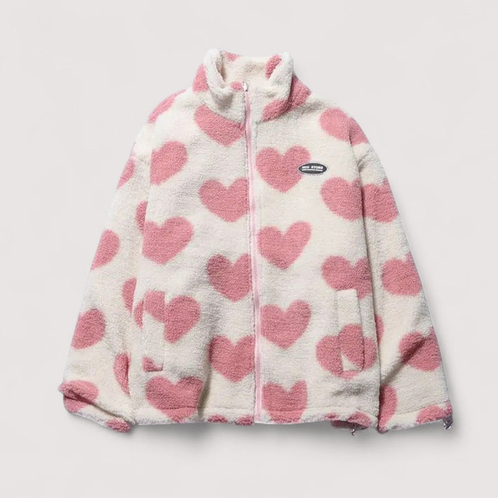 Asunción™ | Chaqueta Reversible con Corazones 8