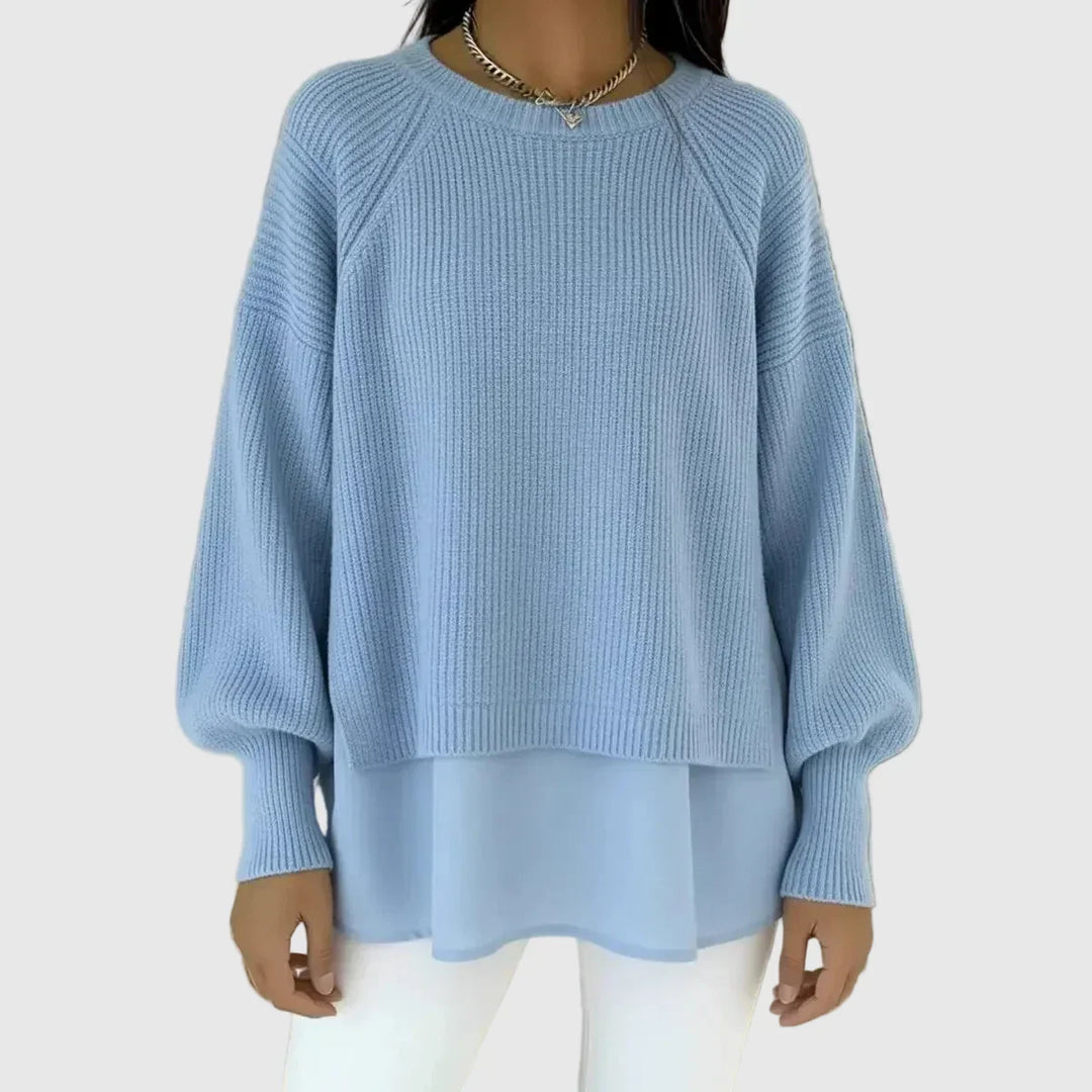 Noiré | Jersey de punto con bajo fluido 1