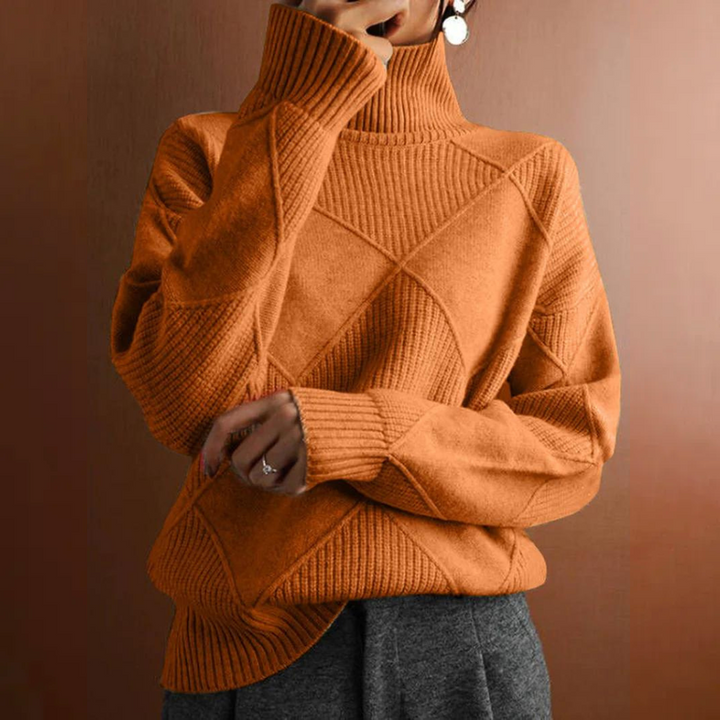 Marcelle | Suéter de cuello alto chunky 10
