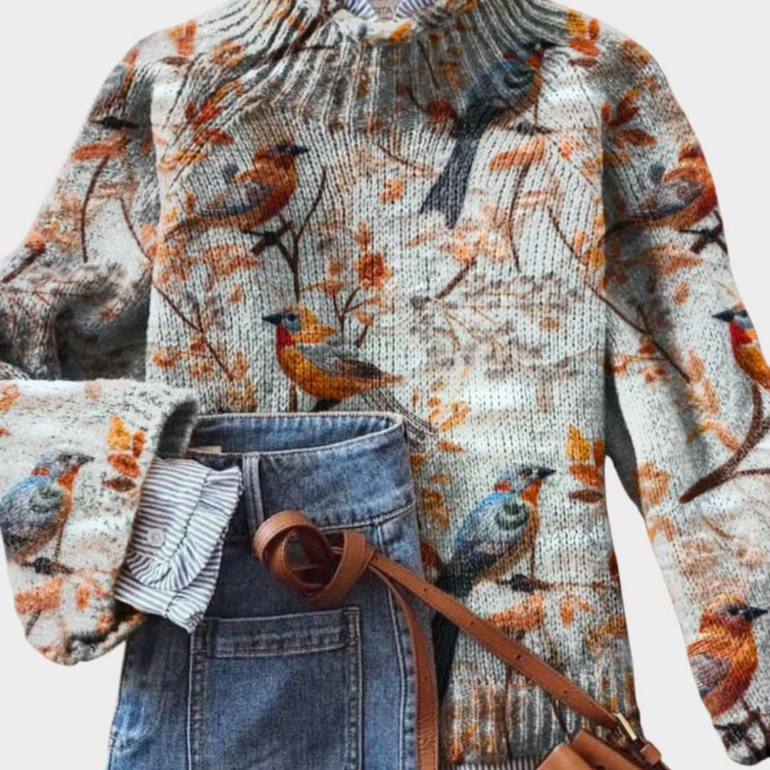 Mónica | Jersey de punto con cuello 1