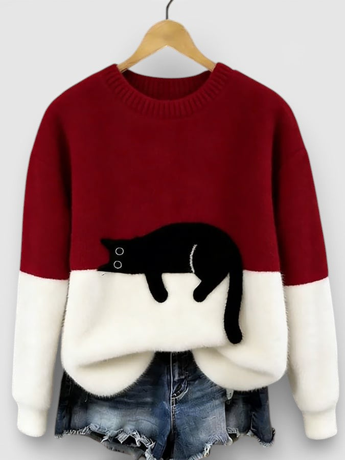 Verónica™ | Sudadera con Gráfico de Gato 5
