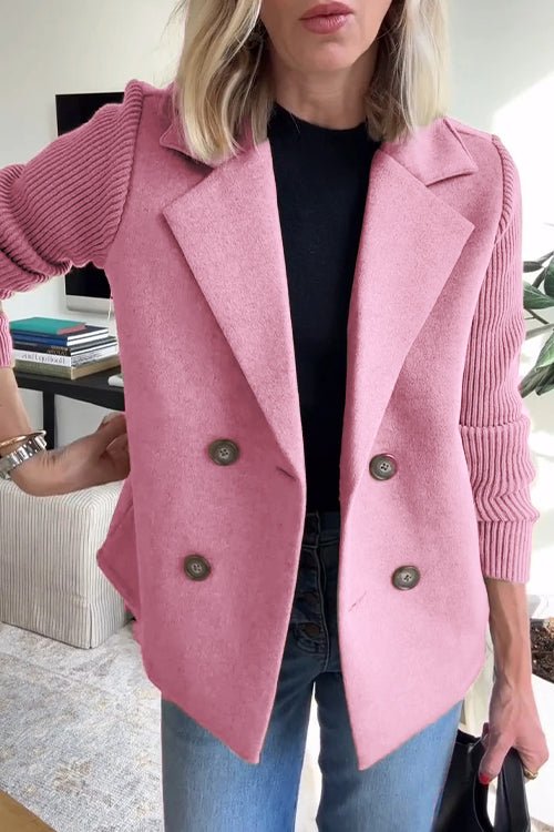 Amora | Chaqueta elegante de mangas trenzadas 4