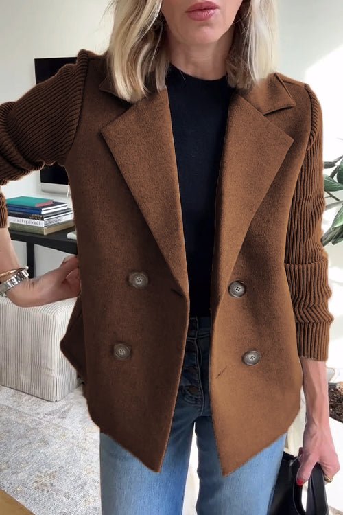 Amora | Chaqueta elegante de mangas trenzadas 5