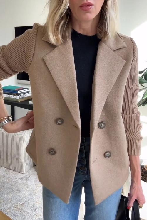 Amora | Chaqueta elegante de mangas trenzadas 1