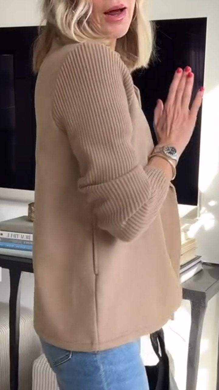 Amora | Chaqueta elegante de mangas trenzadas 2