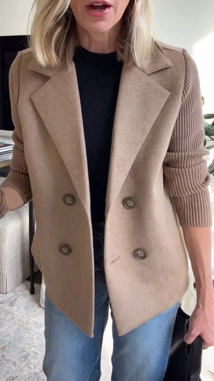 Amora | Chaqueta elegante de mangas trenzadas 3