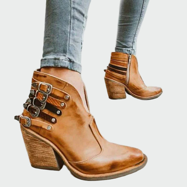 Zapatos de cuero retro 2
