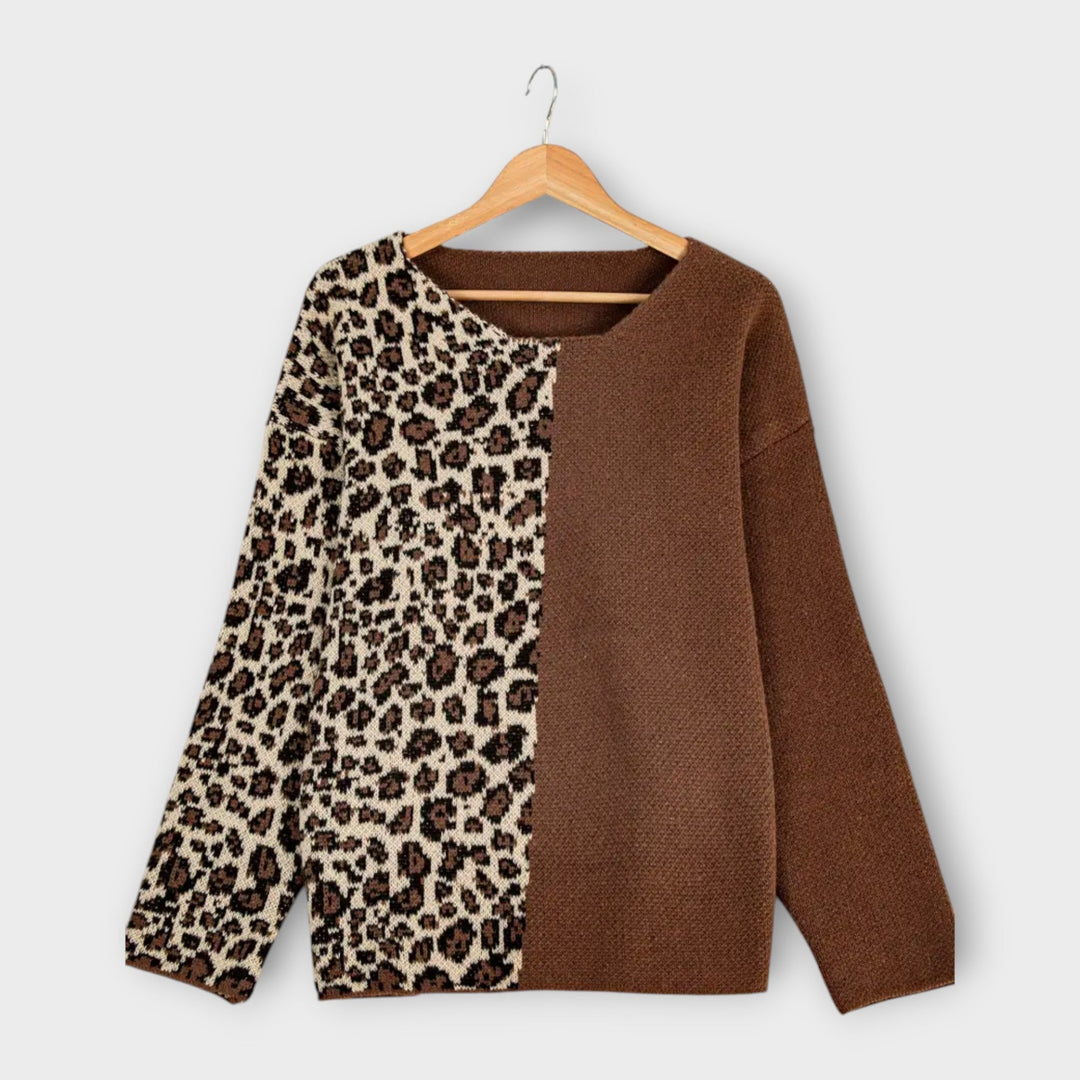 Marina - Suéter casual con motivo de leopardo 2