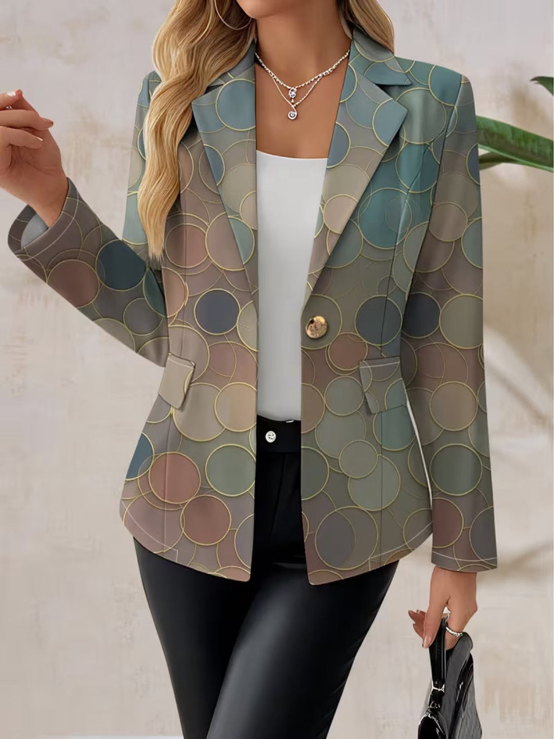 Capucine | Americana de lunares en mosaico 2