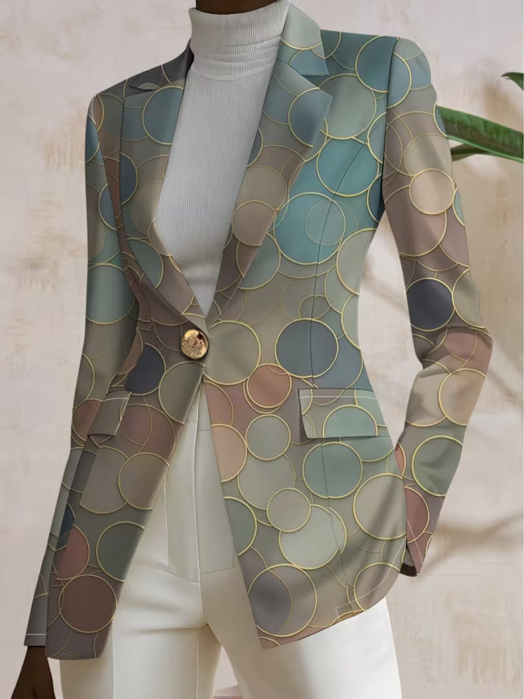 Capucine | Americana de lunares en mosaico 4
