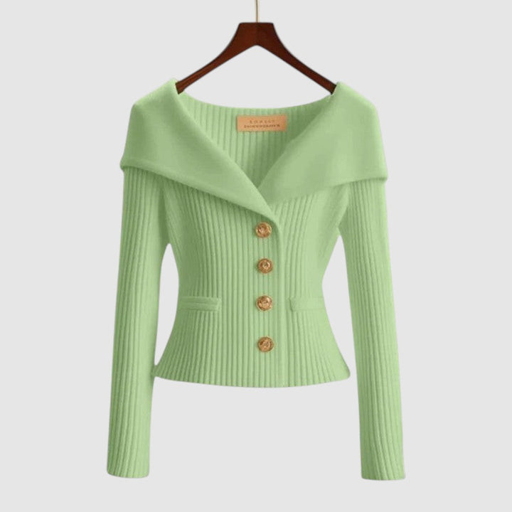 Nikola | Cárdigan elegante con cuello 4