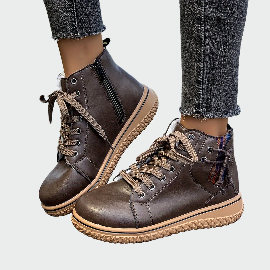 Botines de cuero ortopédico 2
