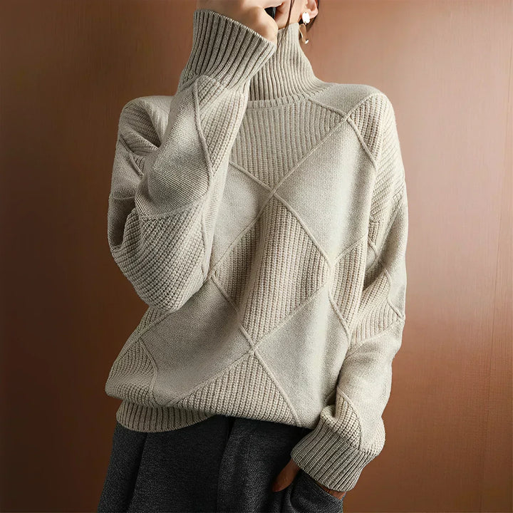 Marcelle | Suéter de cuello alto chunky 6
