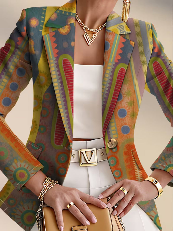 Faustine | Blazer bohemio de medallones 6