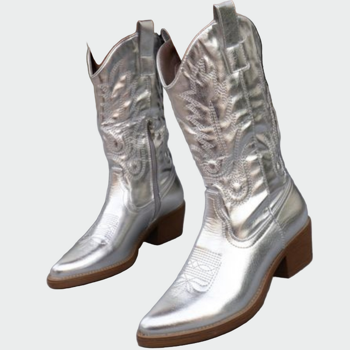 Botas de cowboy metálicas 3