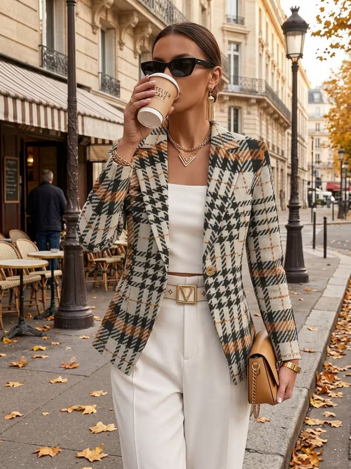 Ghislaine | Americana de pata de gallo 2