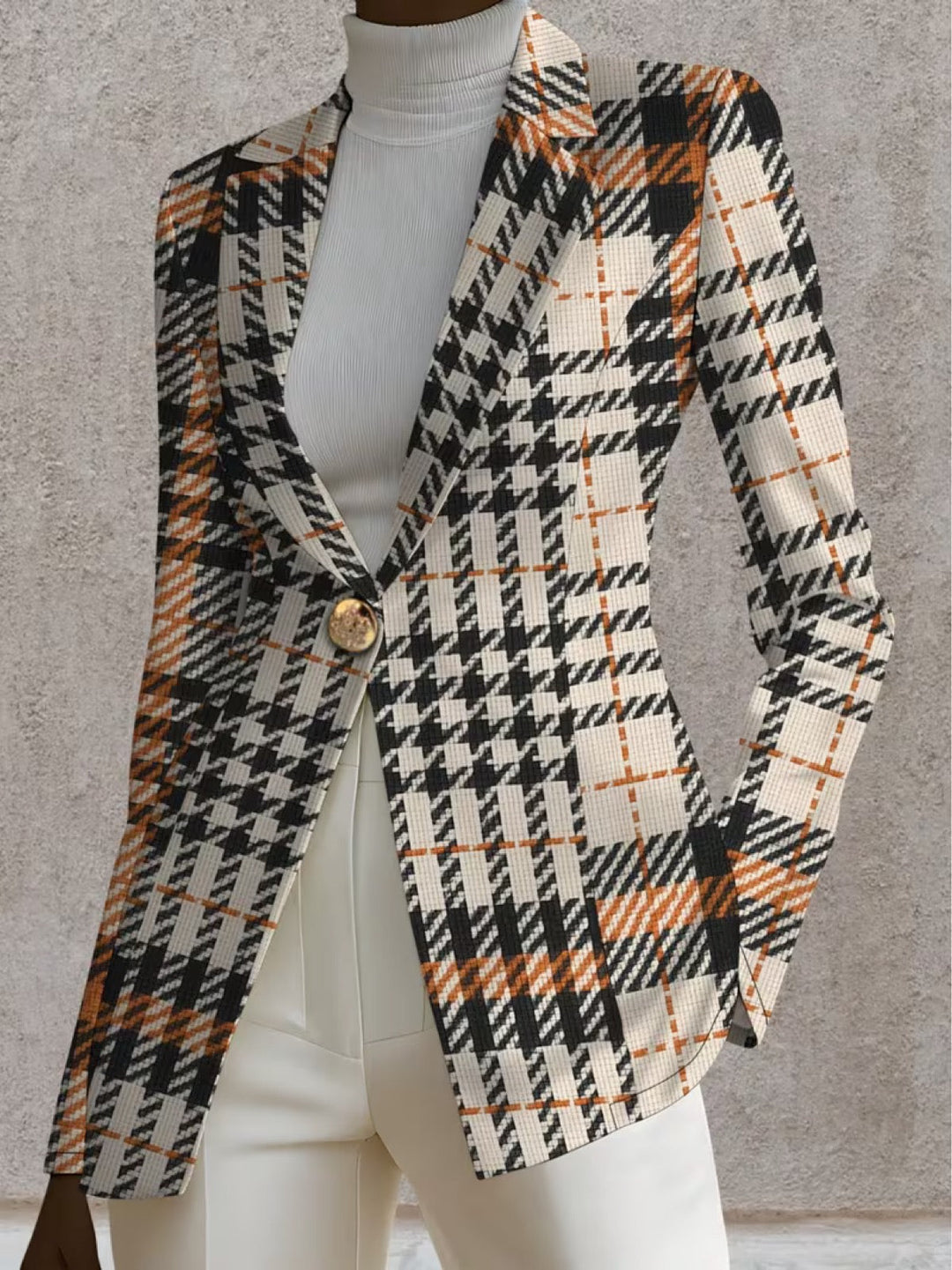 Ghislaine | Americana de pata de gallo 3