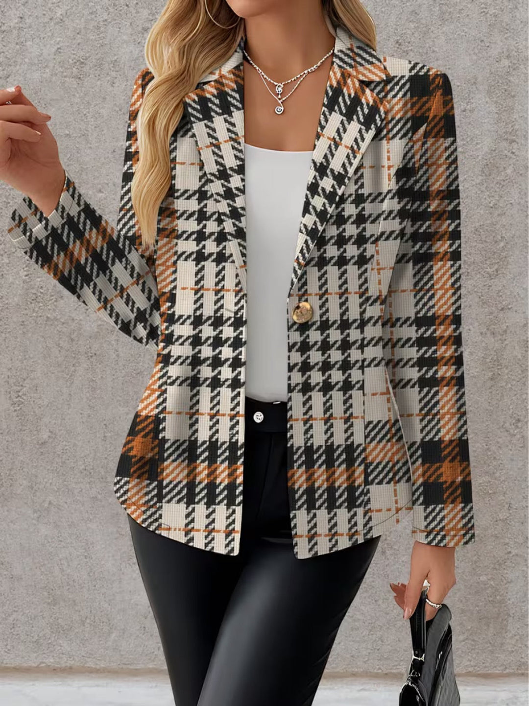 Ghislaine | Americana de pata de gallo 4