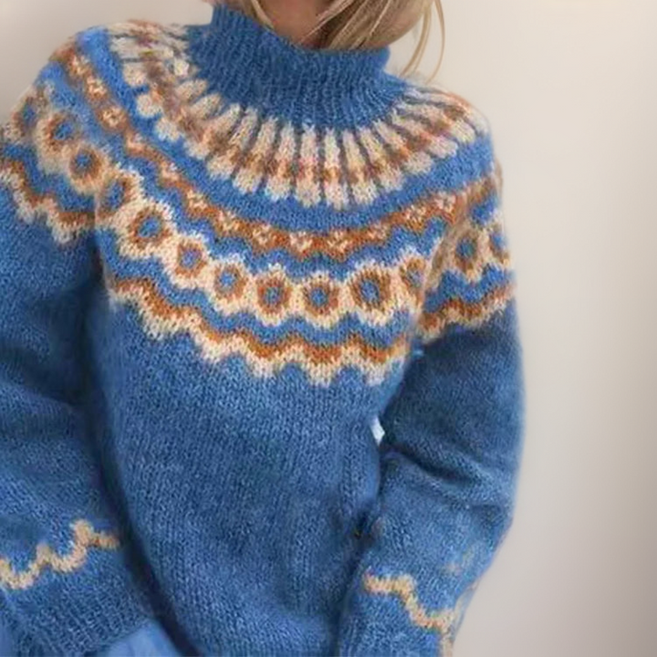 Olivia | Suéter de cuello alto cómodo 3