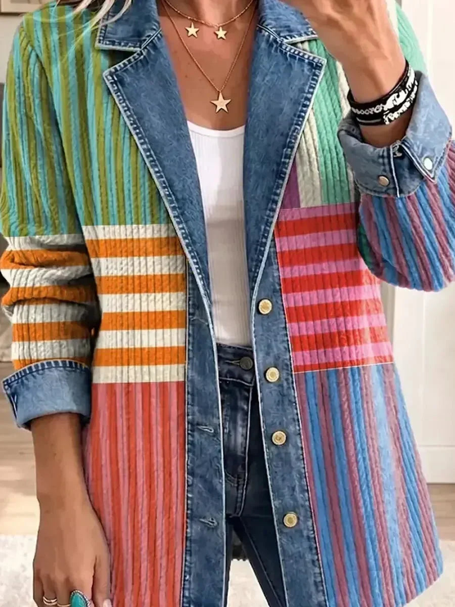 Samantha | Chaqueta con estampado geométrico 2