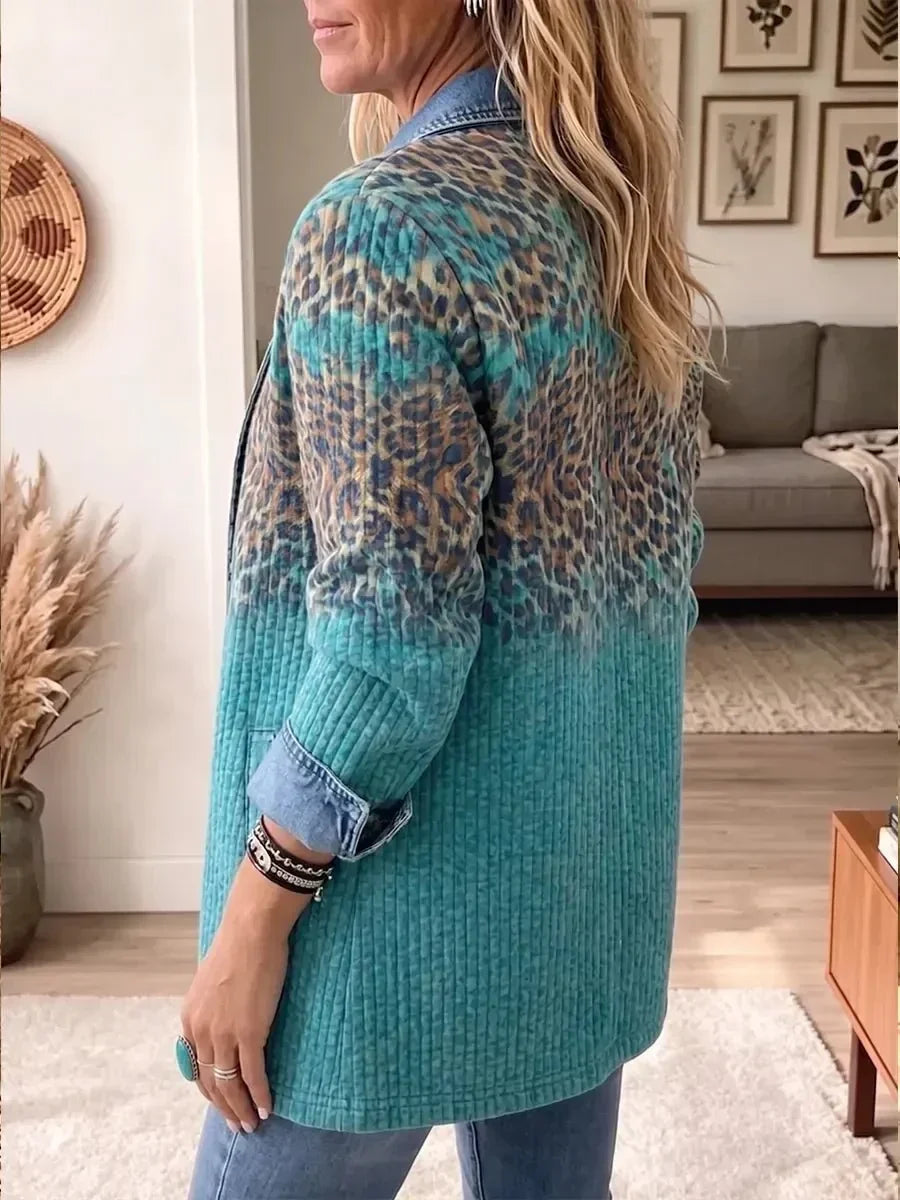 Abigail | Chaqueta vaquera de leopardo 2