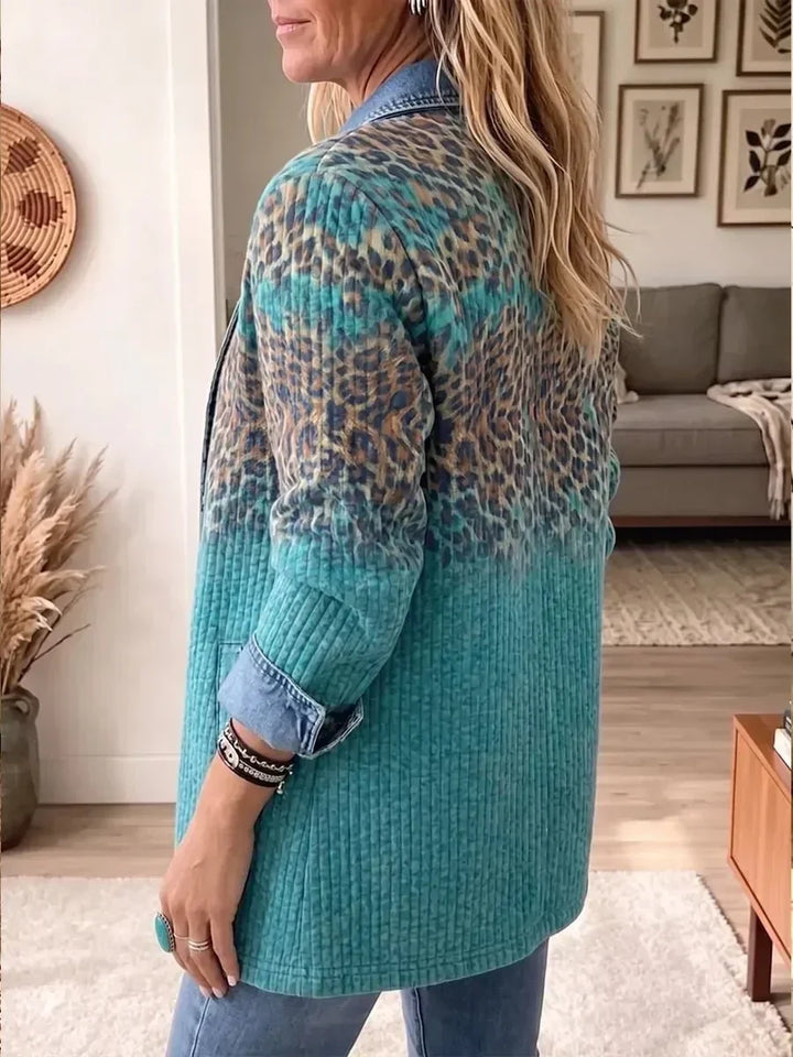 Abigail | Chaqueta vaquera de leopardo 2
