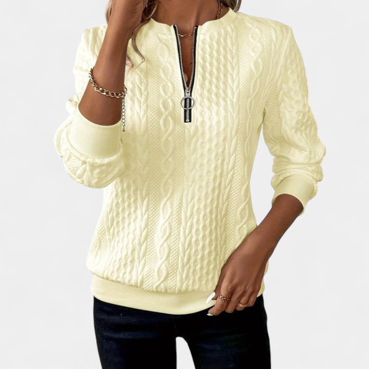 Kaja – Suéter con cremallera para un look moderno 6
