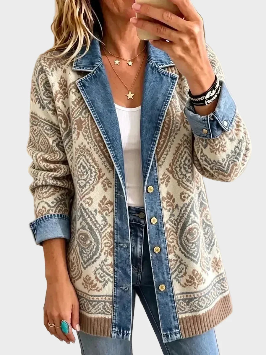 Savannah | Chaqueta vaquera boho patchwork 1