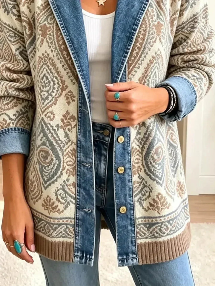 Savannah | Chaqueta vaquera boho patchwork 3
