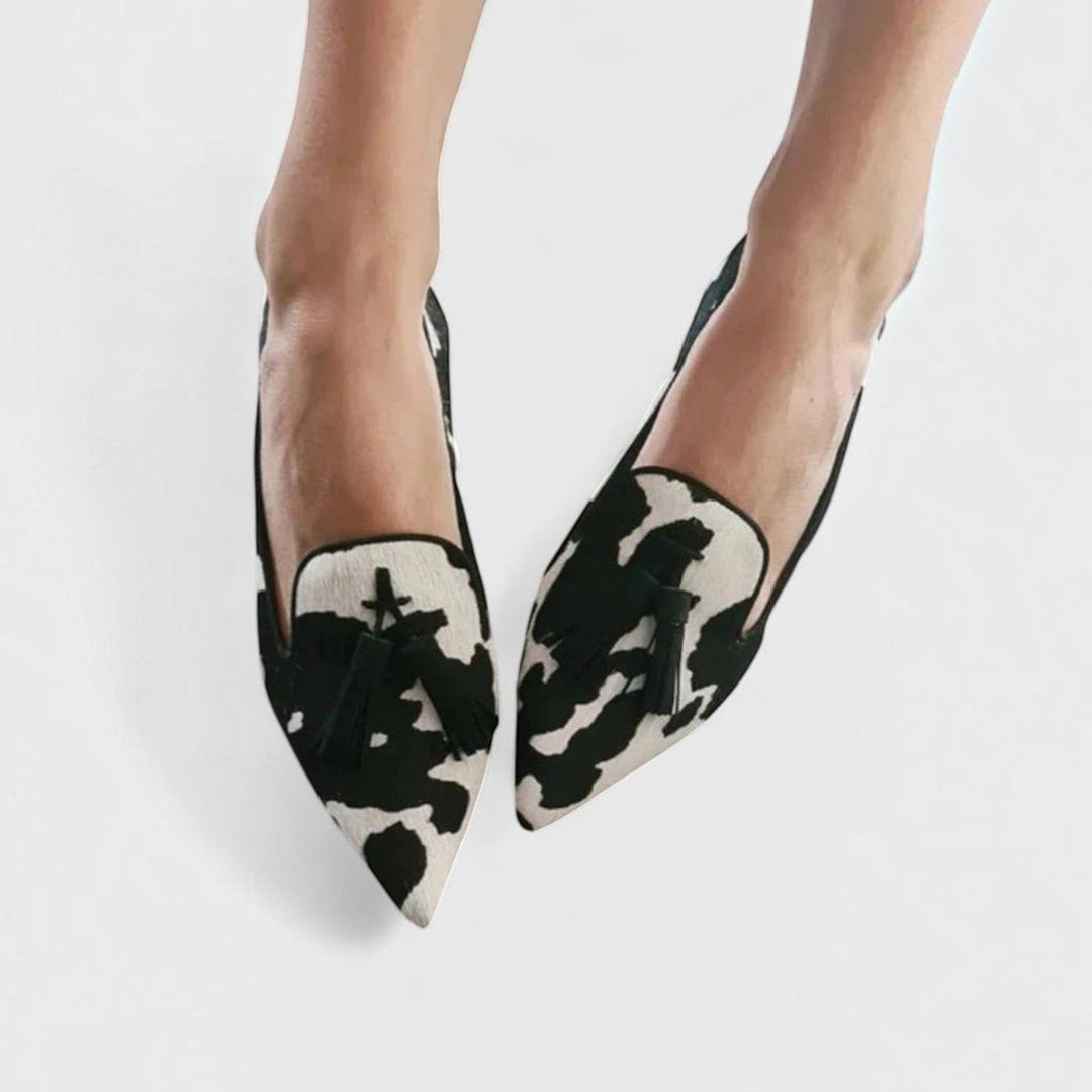 Lucía™ | Mocasines de Leopardo con Borlas 2