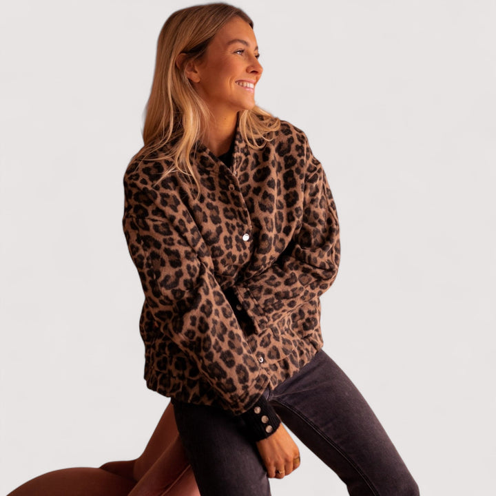Sofía™ | Chaqueta con Estampado de Leopardo 1