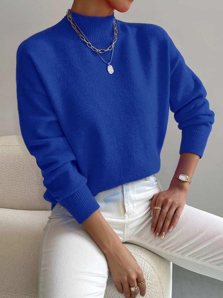 Yvonne | Jersey de cuello alto elegante 7