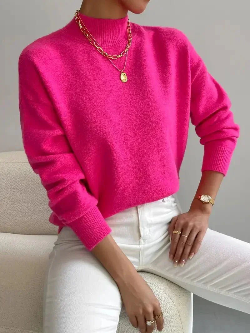 Yvonne | Jersey de cuello alto elegante 6