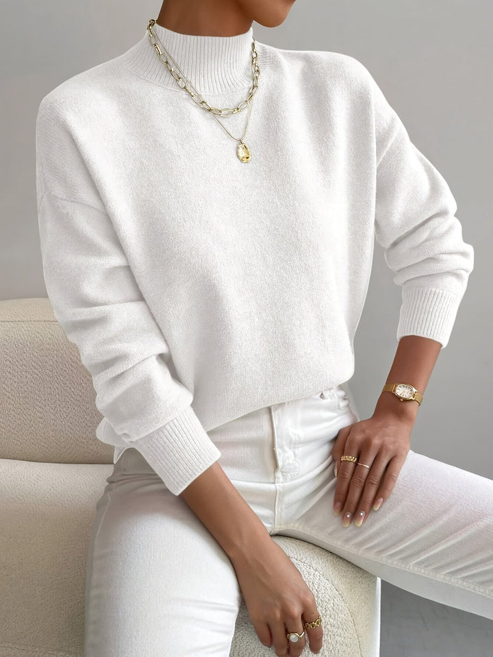 Yvonne | Jersey de cuello alto elegante 1