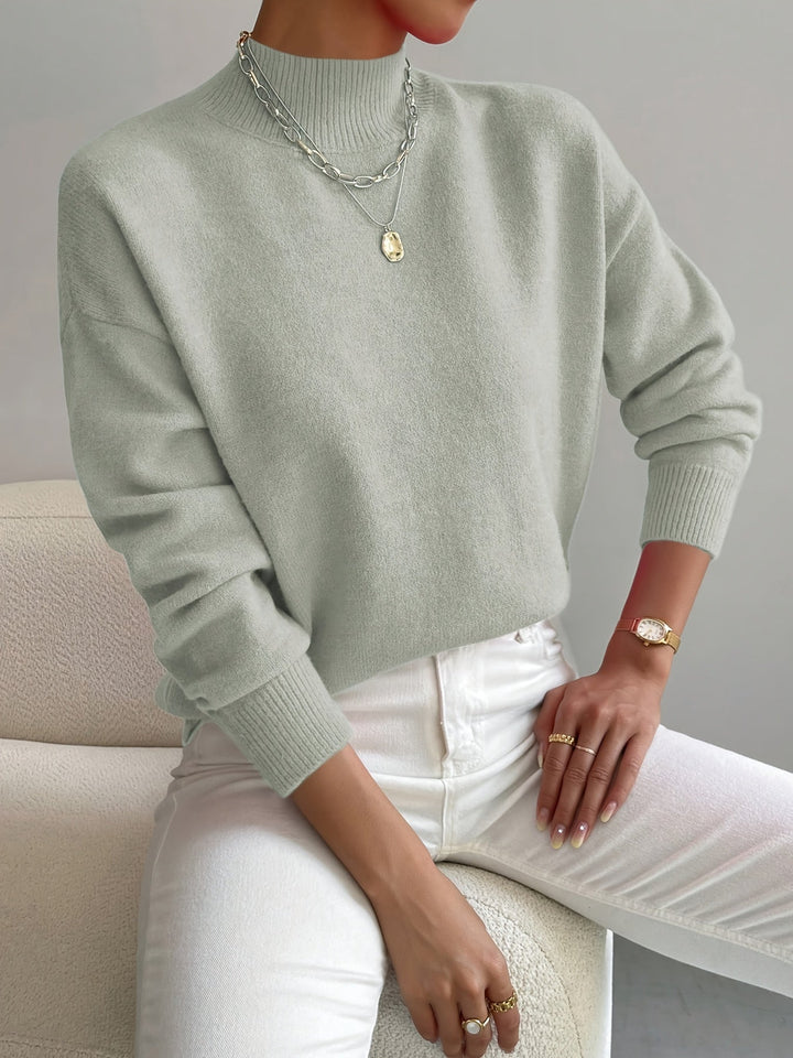 Yvonne | Jersey de cuello alto elegante 10