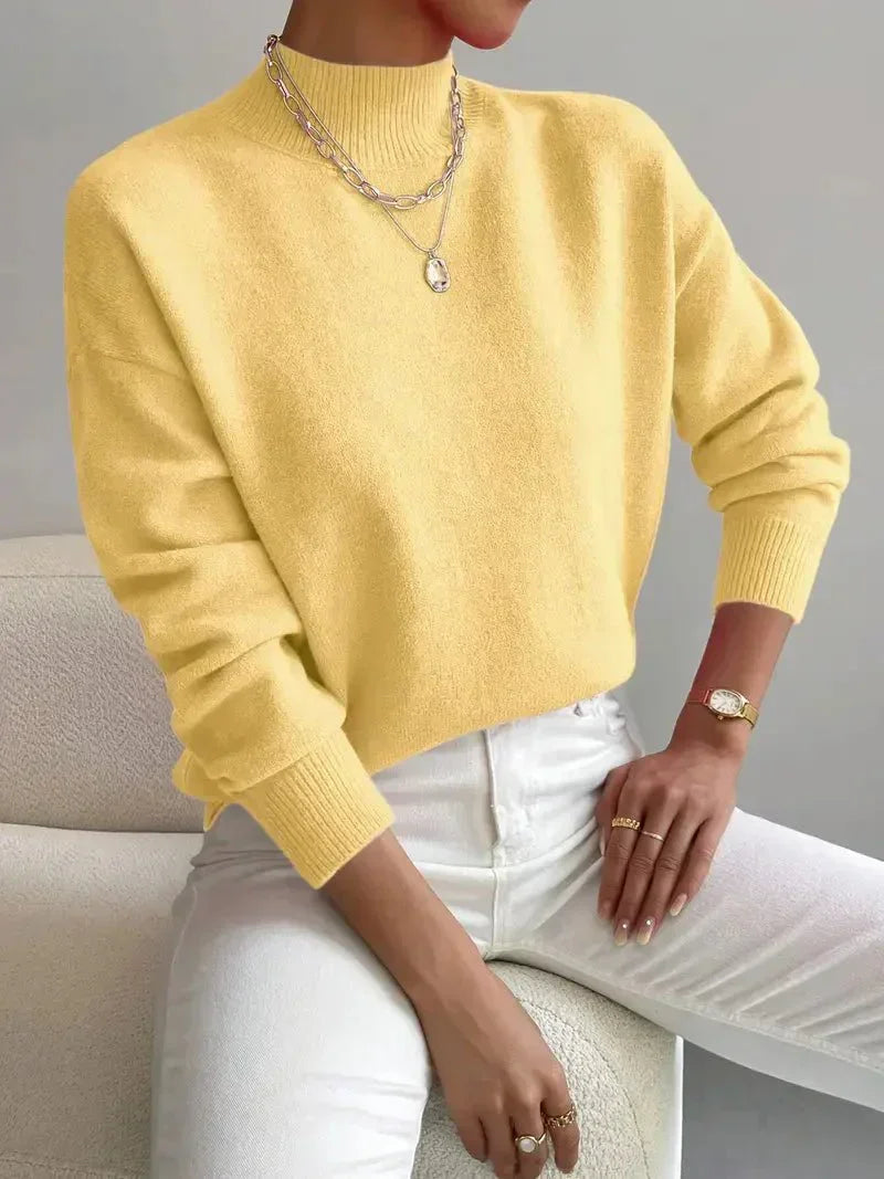 Yvonne | Jersey de cuello alto elegante 3