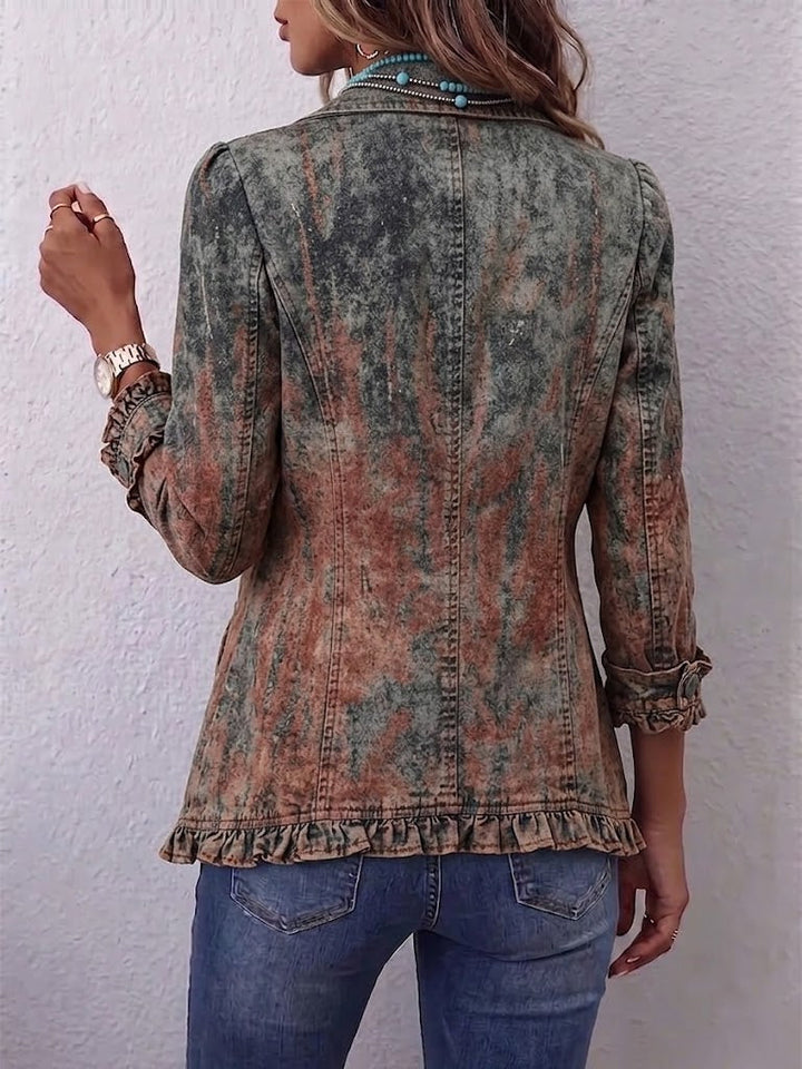 Zoey | Chaqueta degradada con volantes 2