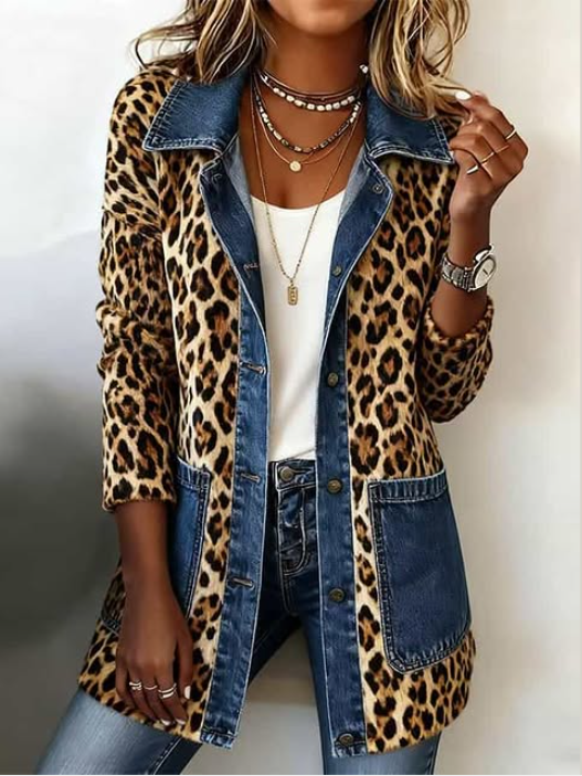 Nora | Chaqueta larga de leopardo 2