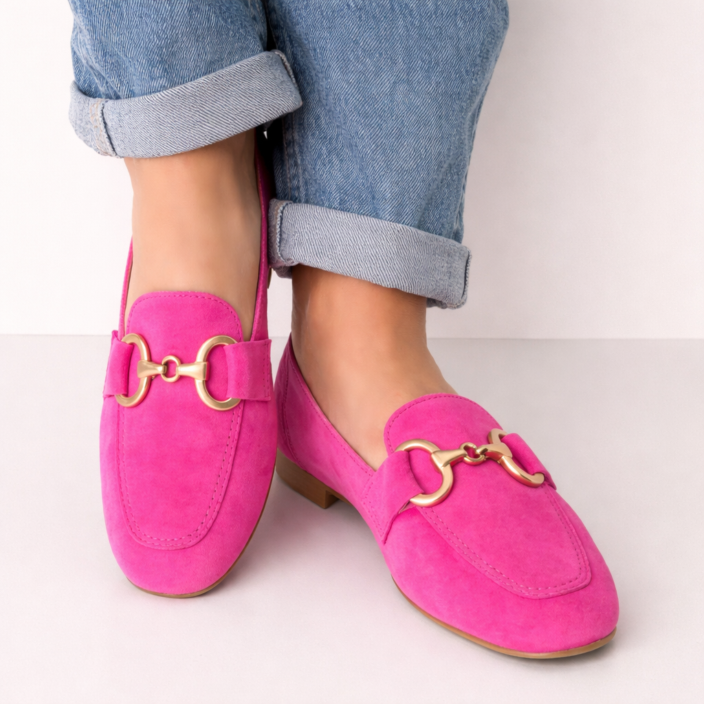 Mae | Mocasines Elegantes con Detalle Dorado 1