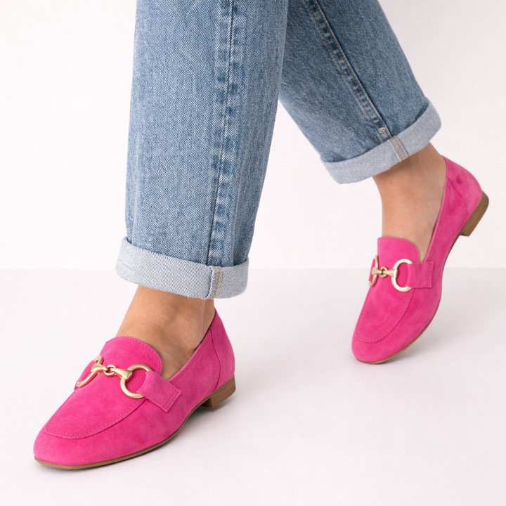 Mae | Mocasines Elegantes con Detalle Dorado 2
