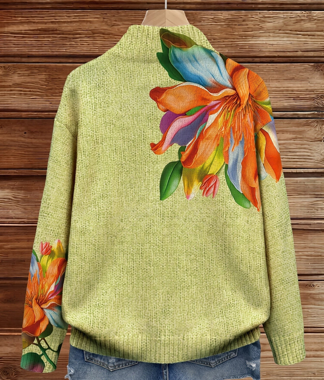 Sidonie | Cárdigan de lirios tropicales 2