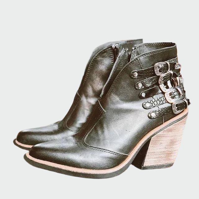 Zapatos de cuero retro 1