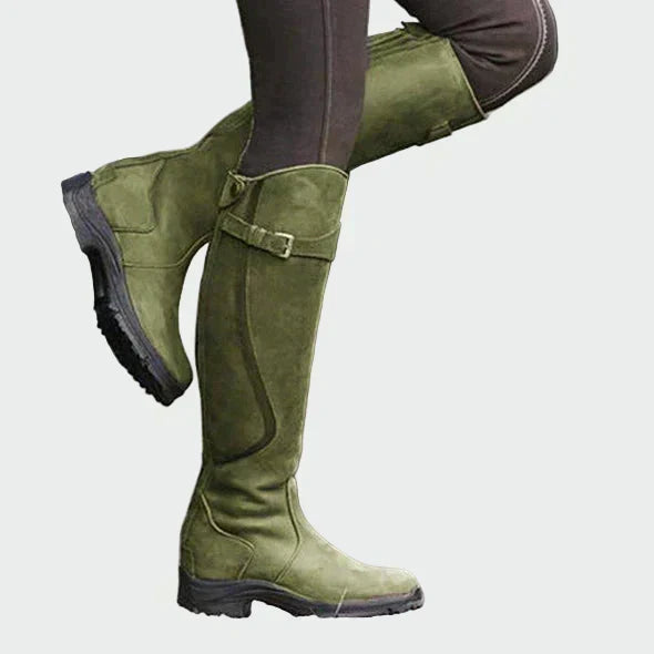 Maribela - Botas de equitación de cuero para mujeres 4