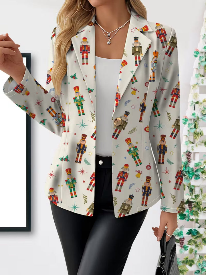 Vivenne | Americana con estampado navideño 2